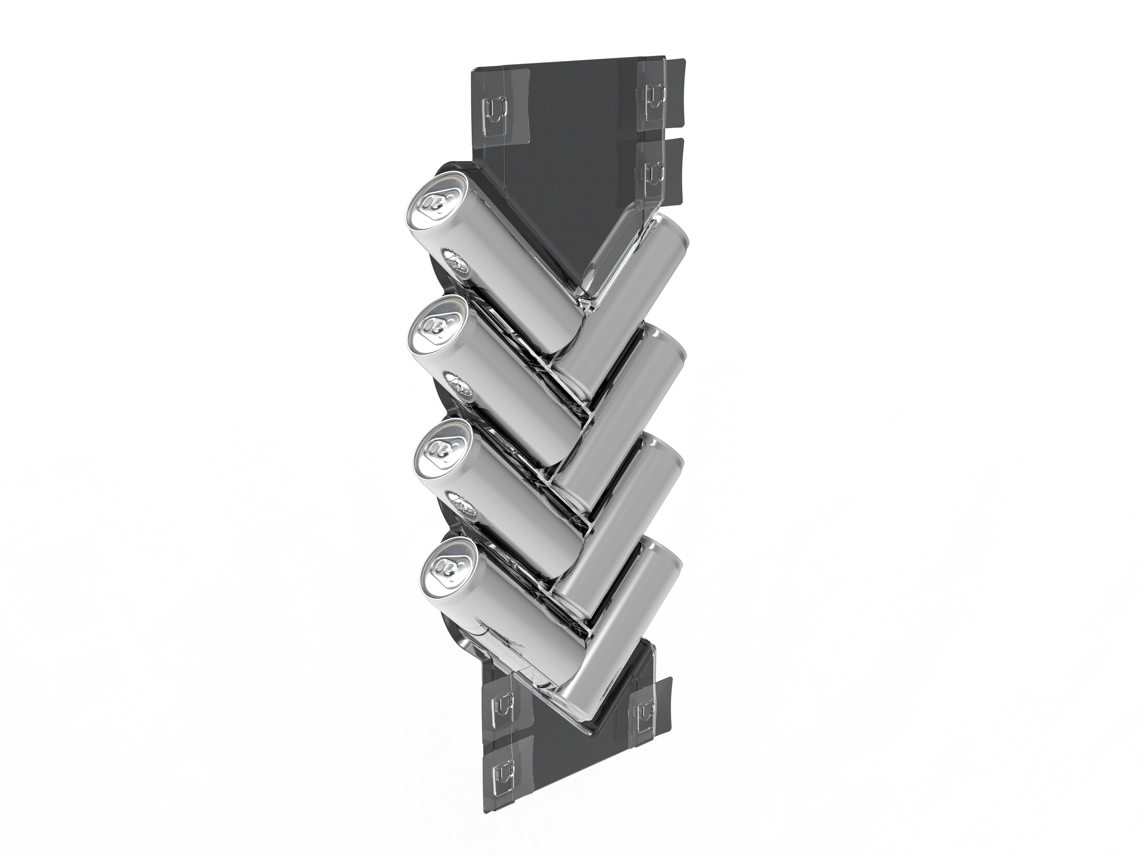 Hi-Vis® HVV-8C Vertical Rack – Displays by Martin Paul Inc.